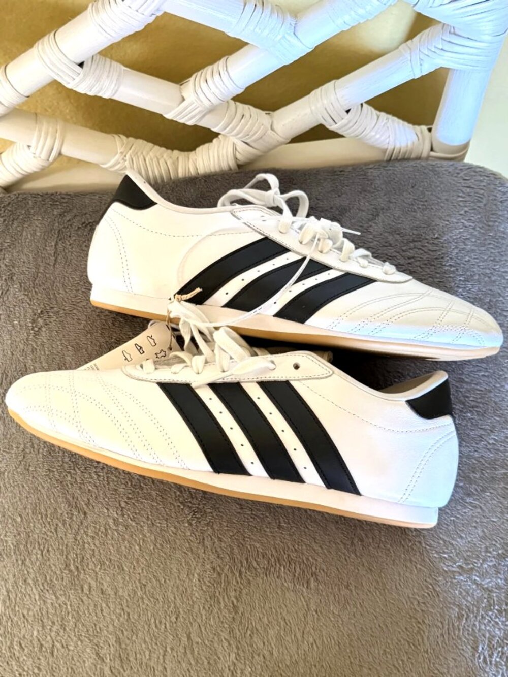 adidas Originals Taekwondo Lace White Black Women's Size 9 (Men 7.5) NWT JS1194 - Picture 13 of 16